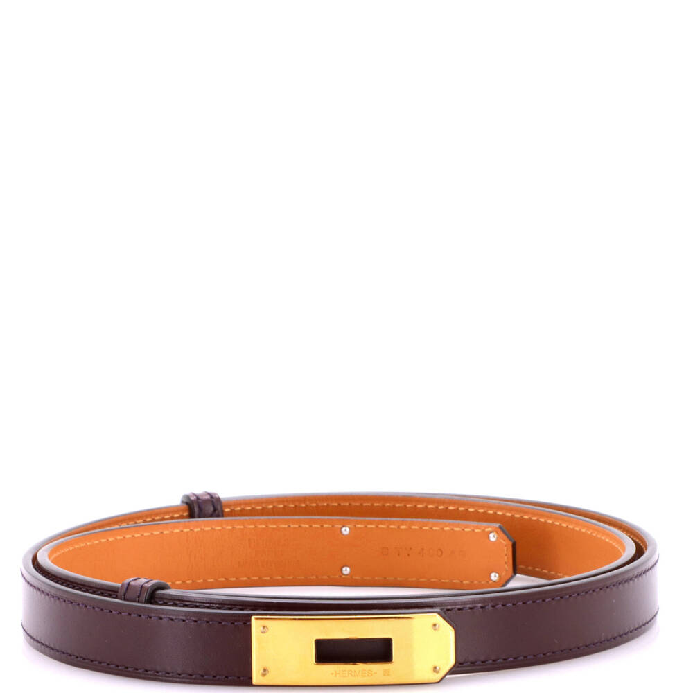 Hermes Thin Kelly 18 Duo Belt